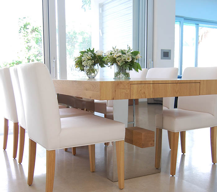 פינות אוכל מעץ מלא